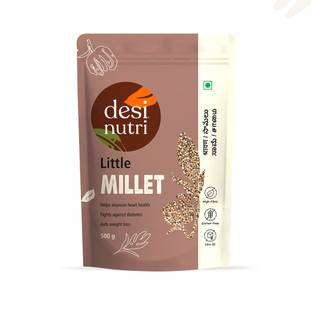 DesiNutri Little Millet Grains | | Natural | Sama | Saame | Kutki Little Millet