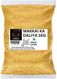 FRENUTRI Makai Ka Daliya 1kg Broken Wheat