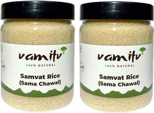 vamitv Samvat Rice / Barnyard Millet Combo Pack (800gm), Fasting Food | 100% Natural Barnyard Millet