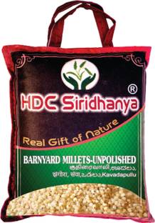 HDC SIRIDHANYA unpolished and organic positive Barnyard Millet