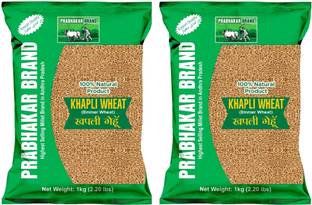 Prabhakar Brand Khapli Wheat/Emmer Wheat|High Dietary Fiber|Easy Digestion|Diet Food Whole Wheat