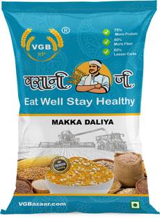 VGBNP 100% Natural & Original Makkai Dalia ( Makke ka Dalia) Corn Dalia - 1kg Corn