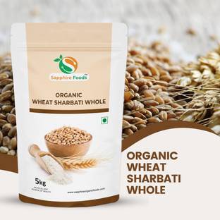 Sapphire Foods Organic Wheat Sharbati Whole Wheat