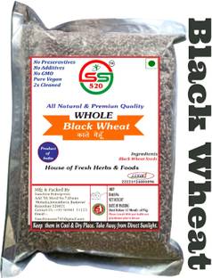 SS520 Whole Black Wheat 400 g. Kale Gehun Kala Gehu Best Seeds for Eating & Atta Whole Wheat