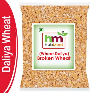 Hubmeal Best Quality Multi Grain Broken Wheat Daliya-500g |Daliya Grains Broken Wheat