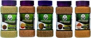HDC SIRIDHANYA (Unpolished & Organic) Natural Millets Combo Pack of 5 | Each Millets 500 Grm Packet , Foxtail , Kodo, Barnnyard, Little, Browntop, Nutrient , High Protein & 100% more Fibre than Wheat grain Little Millet