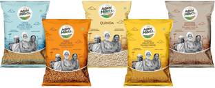 Adithi Millets Siridhanya Unpolished ORGANIC Foxtail/Kodo/Little/Barnyard/ QUINOA Mixed Millet