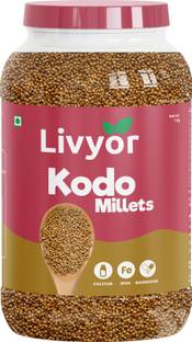 LIVYOR Kodo Millets Unpolished | Protein & Fiber Rich Superfood Kodo Millet