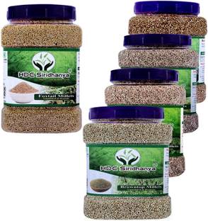 HDC SIRIDHANYA Unpolished organic grain combo millets Foxtail Millet