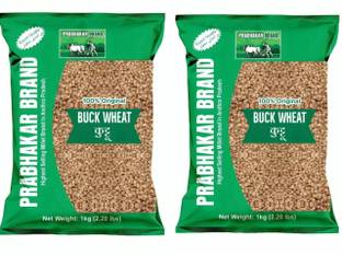 Prabhakar Brand Buckwheat/Kuttu Giri/Sattu|Healthy Wheat|High Protein,Iron,Zinc & Fiber Whole Wheat