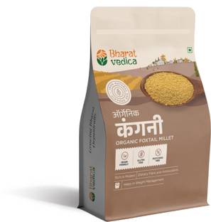 Bharat Vedica Organic Kangni Millet, Low Glycemic Index, High Nutrition Foxtail Millet