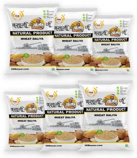 VGBNP 100% Natural Sharbati Wheat Daliya (Original Broken Wheat Dalia) Broken Wheat