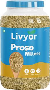 LIVYOR Proso Millets Unpolished | Protein & Fiber Rich Superfood Proso Millet