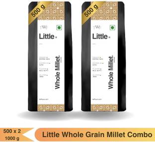 TWF Little Whole Millet | Kutki Millet | Nutrient-Rich & Gluten-Free | Pack of 2 Little Millet