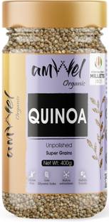 Amwel Quinoa Seeds 400g (Super Grains|Weight Loss|High Fiber)-Pack of Two=800g Quinoa