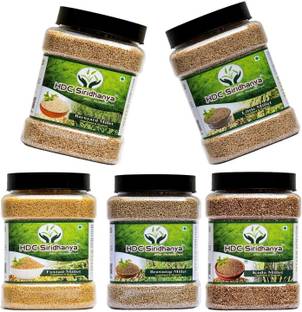 HDC SIRIDHANYA Buchhi Method Kodo, Little, Browntop, Foxtail and Barnyard Each Gwt 650gm In Jar Mixed Millet