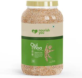 Nourish You White Quinoa for Weight Loss Mgmt., Gluten Free, High Protein & Fibre (1800g) Quinoa