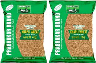 Prabhakar Brand Khapli Wheat/Emmer Wheat|High Dietary Fiber|Easy Digestion|Diet Food Whole Wheat