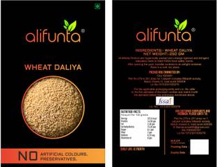 alifunta Healthy Wheat Daliya | Organic Gehu ka Daliya | Broken Wheat