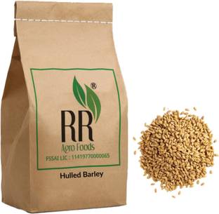 RR AGRO FOODS Hulled Barley | dalia | Grains | Jau / Jou without Husk / dehusked Barley