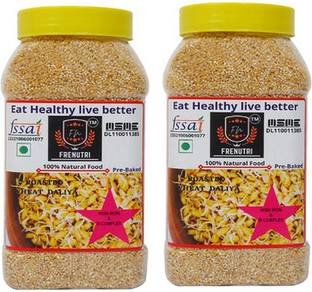 FRENUTRI 920g roasted Wheat Daliya Broken Wheat
