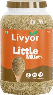 LIVYOR Little Millets Unpolished | Protein & Fiber Rich Superfood Little Millet