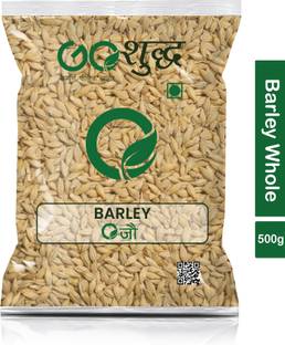 Goshudh Premium Quality Jau Sabut (Barley Whole Grain)-500gm (Pack Of 1) Barley