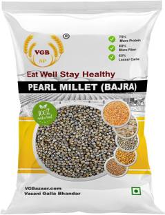 VGBNP 100% Natural Pearl millet,Bajra,Kambam,Bajra whole grain,Sajje millet - 1kg Pearl Millet