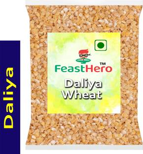 Feasthero 100% Natural Wheat Daliya (Original Broken Wheat Dalia) Broken Wheat | 250g Broken Wheat