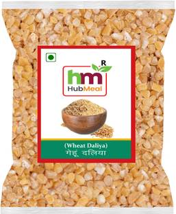 Hubmeal Wheat Daliya 500g – Wholesome, high-fiber meal for daily nutrition Broken Wheat