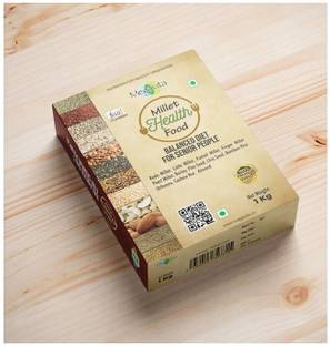 MEGAVITA Balanced Diet Kodo|Foxtail|Finger|Pearl|Barley|Flax|Bamboo|Chia|Cashew|Almond Mixed Millet