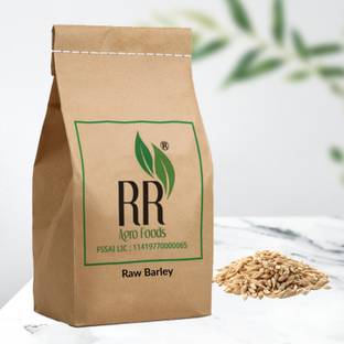 RR AGRO FOODS Raw Barley seeds | Jou | Jau | Rich in fibre Barley