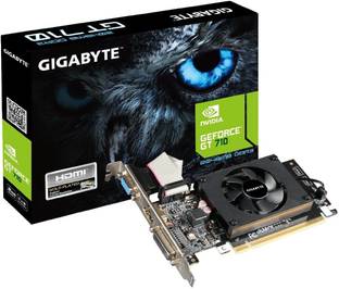 GIGABYTE GV-N710D3-2GL DDR3 2 GB NVIDIA Chipset 64 bit 954 MHz Graphics Card