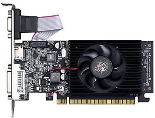Enter E-GT610-2GD3 PCI Express 2.0 Graphics Card 64 bit 2GB HDMI VGA DDR3 2 GB NVIDIA Chipset 64 bit 810 MHz Graphics Card