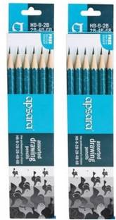 APSARA Drawing Pencils 6 Shades HB,2B,4B,6B,8B,10B|Shading Pencils Pencil
