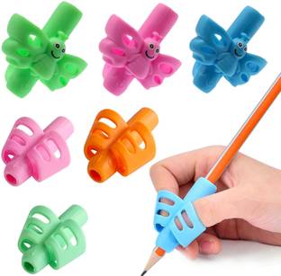 Party Propz Pencil Finger Grip,Cute Pencil Grips -Pencil Gripper/Pen Gripper,Pen Grip Holder Pencil