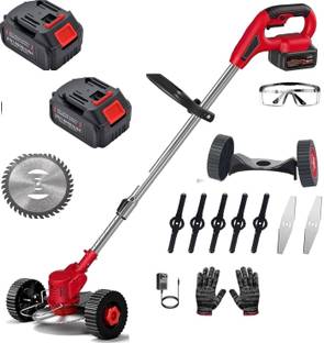 WALLINSTIK Grass Cutter Machine for Garden-Weed Cordless Electric Grass Cutter Machine Cordless Grass Trimmer