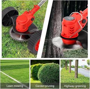 SeaRegal Electric Wireless Rechargeable Edge Cutter 24VBatteries for Home Lawn Yard Cordless Grass Trimmer