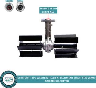 DVI 14"inch Weeder Attachment Fit To All Types of Brush cutters 26mm Flat type Cordless Grass Trimmer