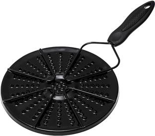 Kruvad Stainless Steel Heat Diffuser for Gas and Electric Stove Simmer Plate Glider Rack Grill
