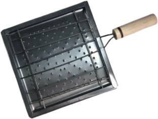Kruvad Stainless Steel Roasting Net BBQ Gas Grill for Home Glider Rack Grill