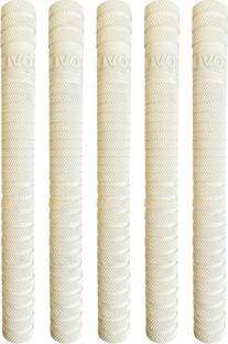 LIVOX 5 White Dynamic Texture Cricket Bat Handle Grips Super Tacky