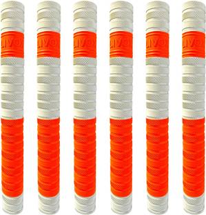 LIVOX Premium Cricket Bat 6 Grips for Enhanced Performance nd Better Shock Absorption Ultra Tacky