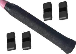acers Pack of 4 Anti-Slip Grip for Badminton/Squash/Tennis/Pickleball Rackets Overgrip Dry Feel