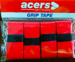 acers Pack of 4 Badminton/Tennis/Squash/Pickleball Racket Grip Super Tacky