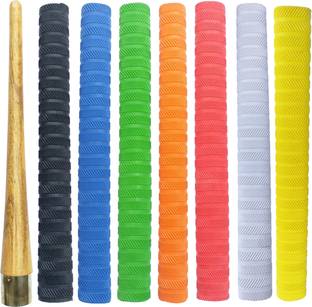 RaiGen 7 Multicolor Cricket Bat Grips with Grip Application Cone for Superior Control Chevron