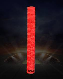 AOKO (PACK OF 1) Premium Plain Red Cricket Bat Grip Ultra Tacky