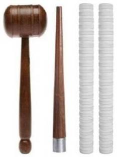 Fitdex 1Mallet & 1Gripper And 2White Grip, Mesh Grip