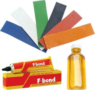 RaiGen 6 Multicolor Bat Toe Guards with Adhesive & Bat Oil for Cricket Bat Ergonomic