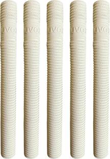 LIVOX Pure White, Bracelet Texture, Cricket Bat 5 Grips Better Shock Absorption Super Tacky